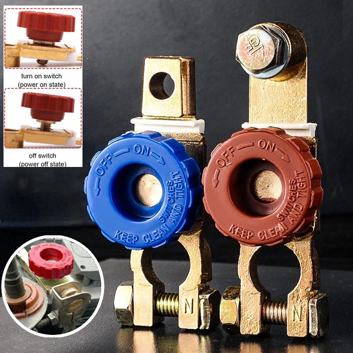 Heavy Duty Battery Isolator Cut-Off Switch – Car Truck & Boat