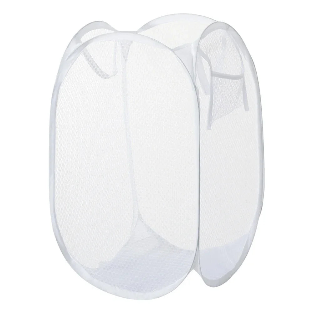 Large Foldable Laundry Basket – Ventilated Portable Hamper