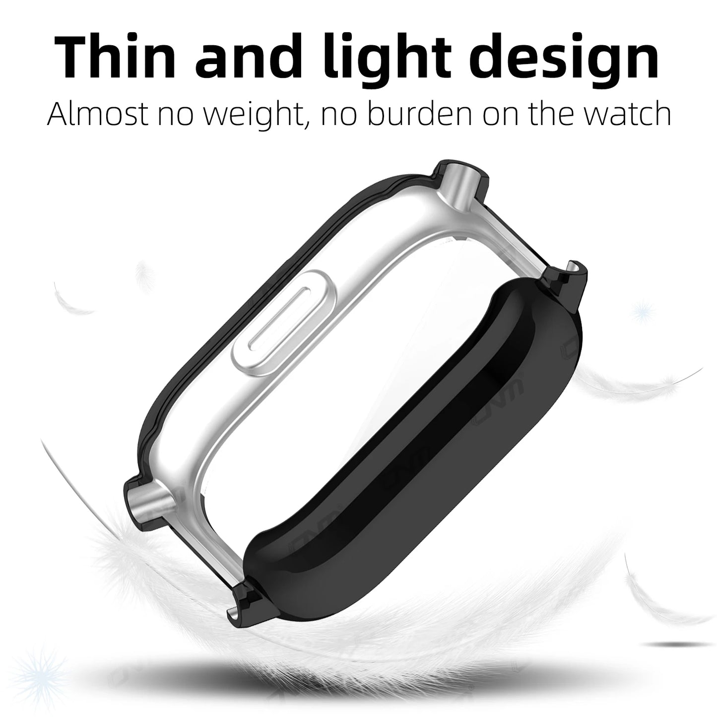 Redmi Watch 5 Active TPU Case Full-Coverage Screen Protector