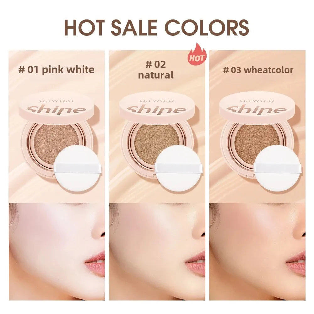 O.TWO.O Air Cushion BB Cream Full Coverage Foundation – 3 Shades