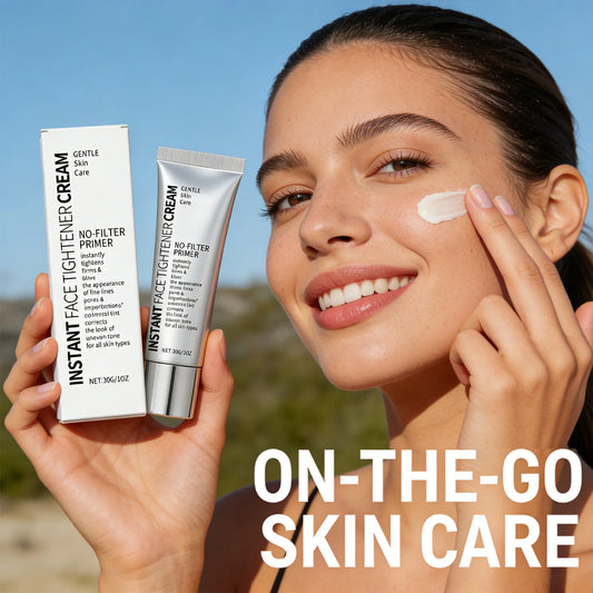Instant Face Tightening Cream | Pore Minimizer & Makeup Primer Makeup Primer Cream Peaceful Pleasures Health and Wellness