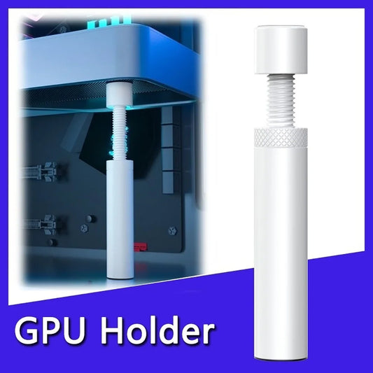 Aluminum GPU Holder Telescopic Rotating Magnetic Anti-Sag Bracket GPU Support Bracket Peaceful Pleasures Health and Wellness