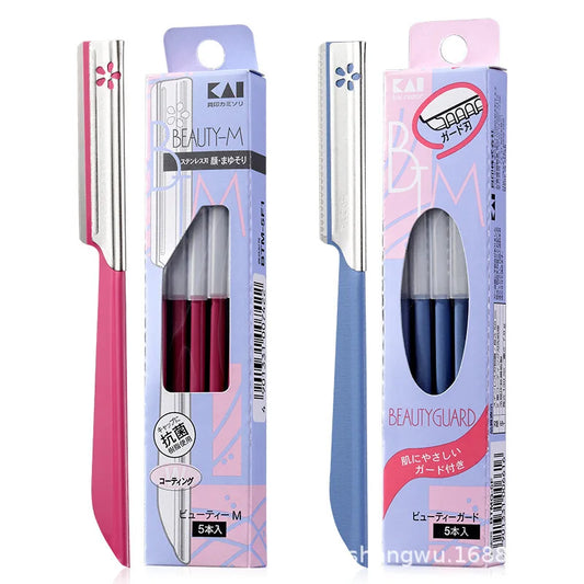10pcs Eyebrow Epilator Sets for Women Makeup Beauty Eyebrows Hair Removal Styling Tool Steel Blade Facial Razor Trimmer Peaceful Pleasures Health and Wellness