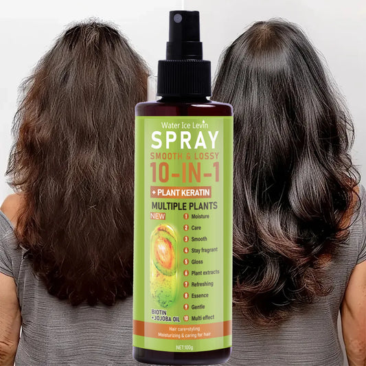 10-in-1 Hair Essence Spray | Plant Keratin, Biotin & Argan Oil Formula Peaceful Pleasures Health and Wellness
