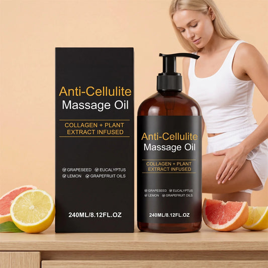 Firming Body Massage Oil – Collagen Anti-Cellulite 240ml