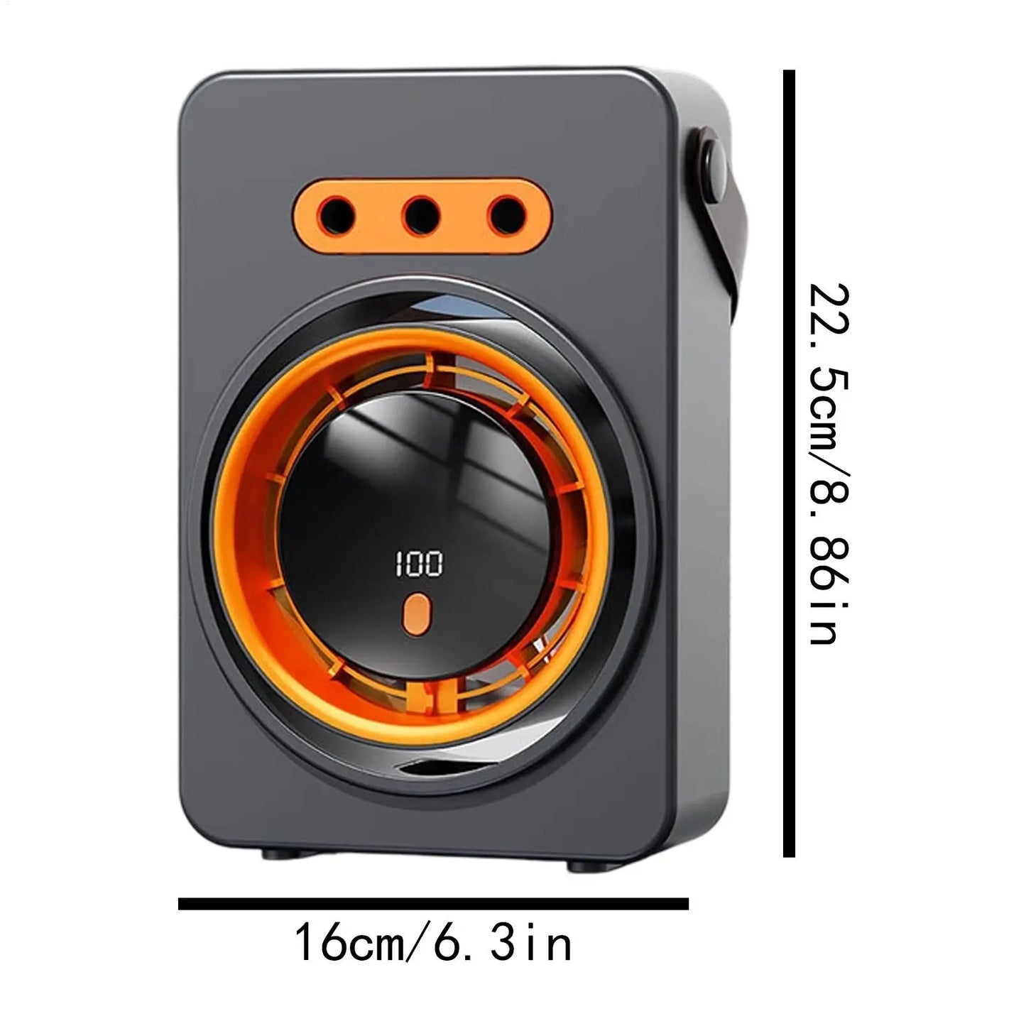 Mister Fan Compact Multifunctional Cooling Fan For Bedroom For Indoor Outdoor Tent Desk Room Traveling Fishing Jobsite Camping Peaceful Pleasures Health and Wellness
