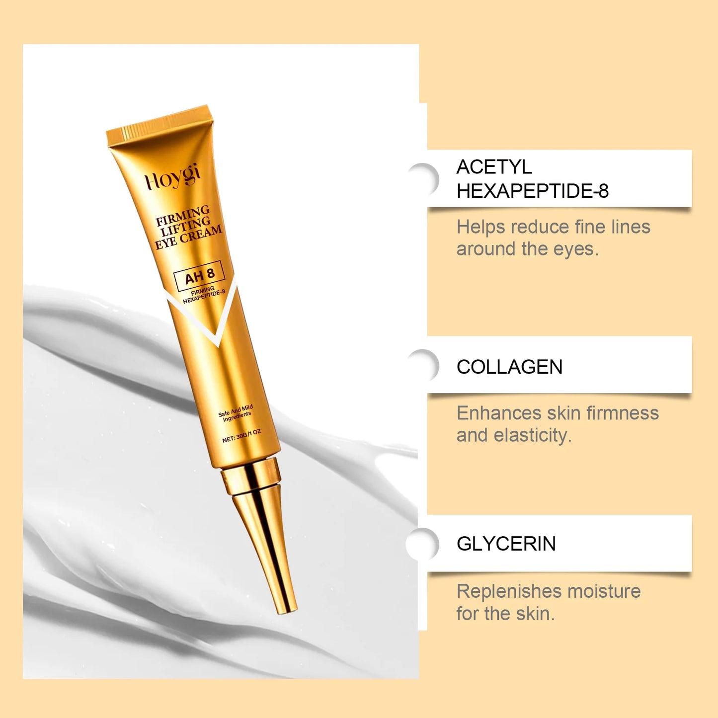 Retinol Eye Cream – Dark Circles, Puffiness & Wrinkles