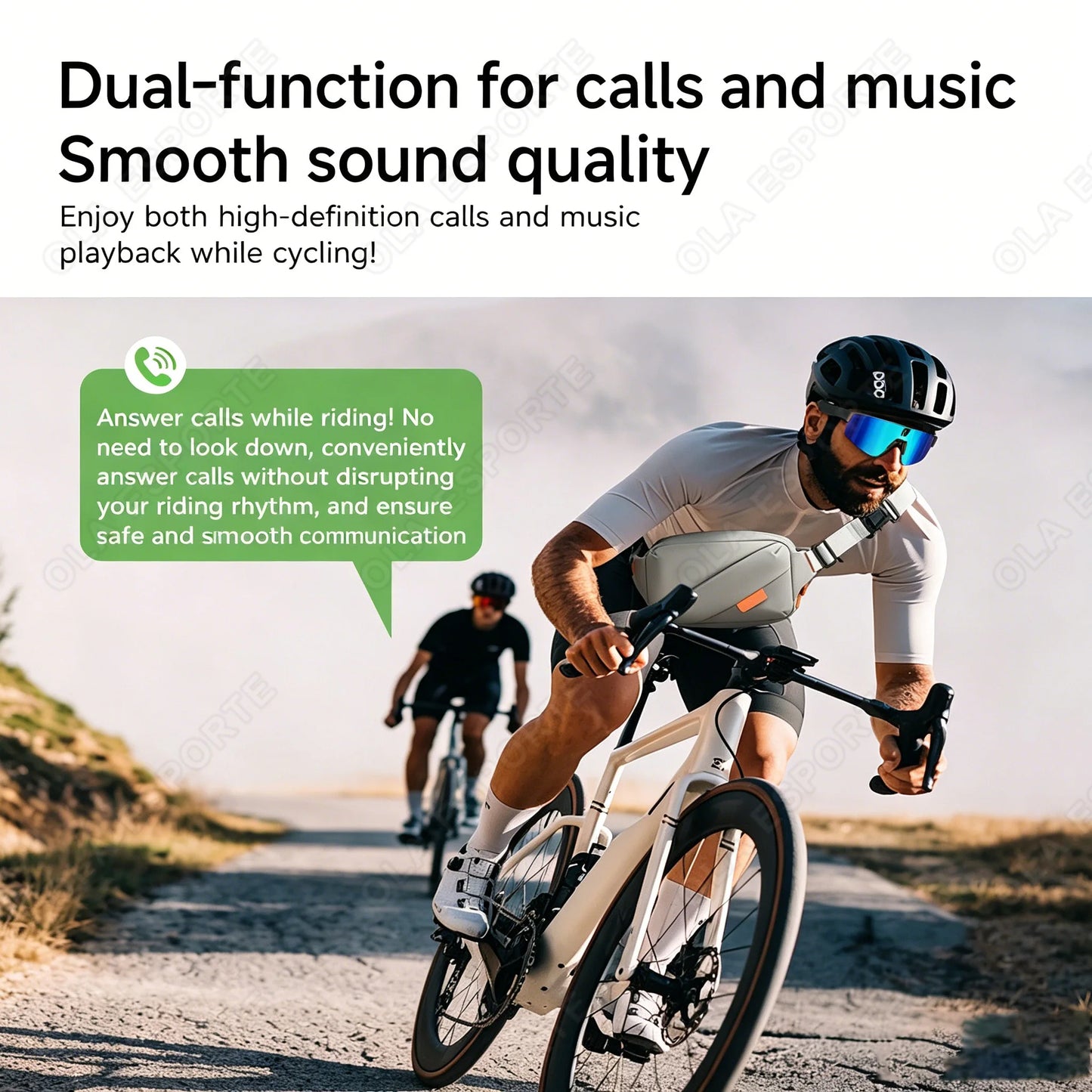 Smart Cycling Glasses 8MP Camera HD 1080p WiFi BT AI Translator