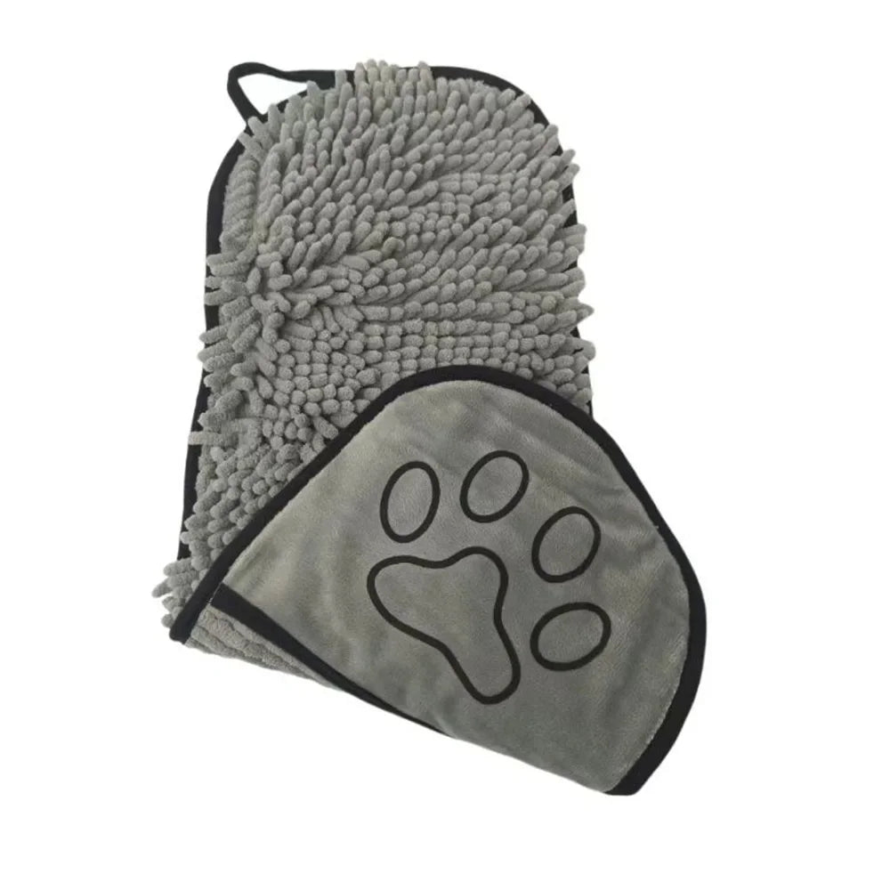 Super Absorbent Quick-Dry Pet Bath Towel for Dogs & Cats