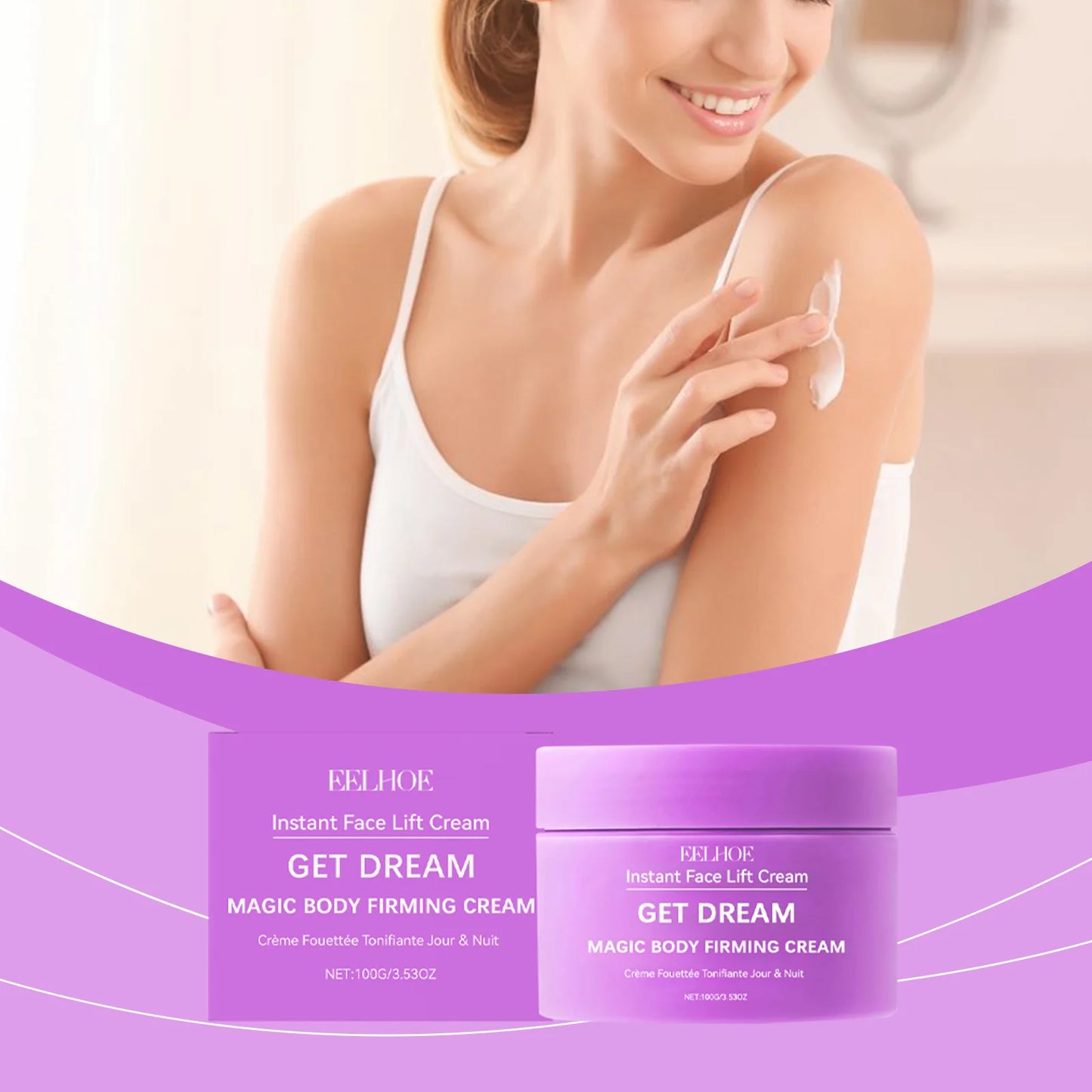 EELHOE Body Firming Cream – Tightening, Lifting & Nourishing 100g Body Firming Cream Peaceful Pleasures Health and Wellness