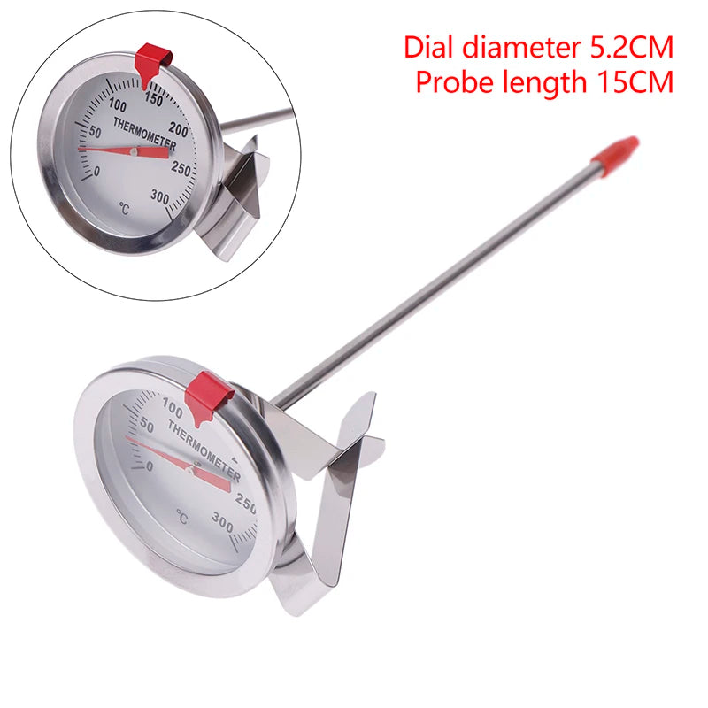 Stainless Steel Probe Thermometer – Meat, Milk & Coffee