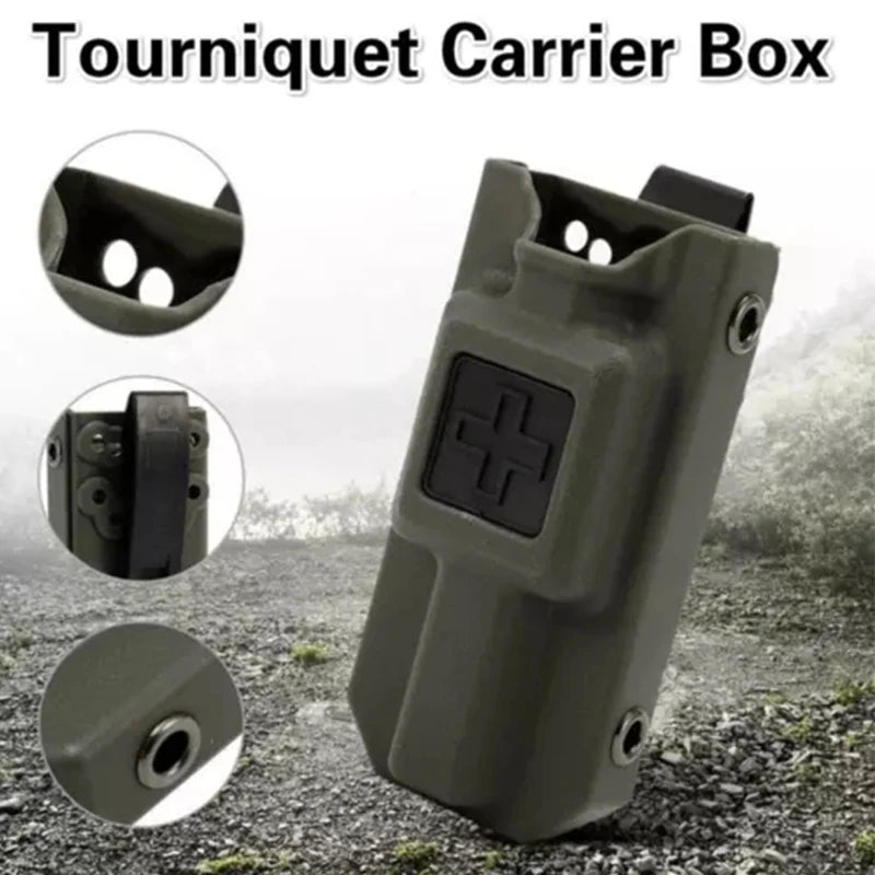 CAT Tourniquet Outdoor emergency blood bag Tactical tourniquet storage box Tourniquet box MOLLE medical kit Peaceful Pleasures Health and Wellness