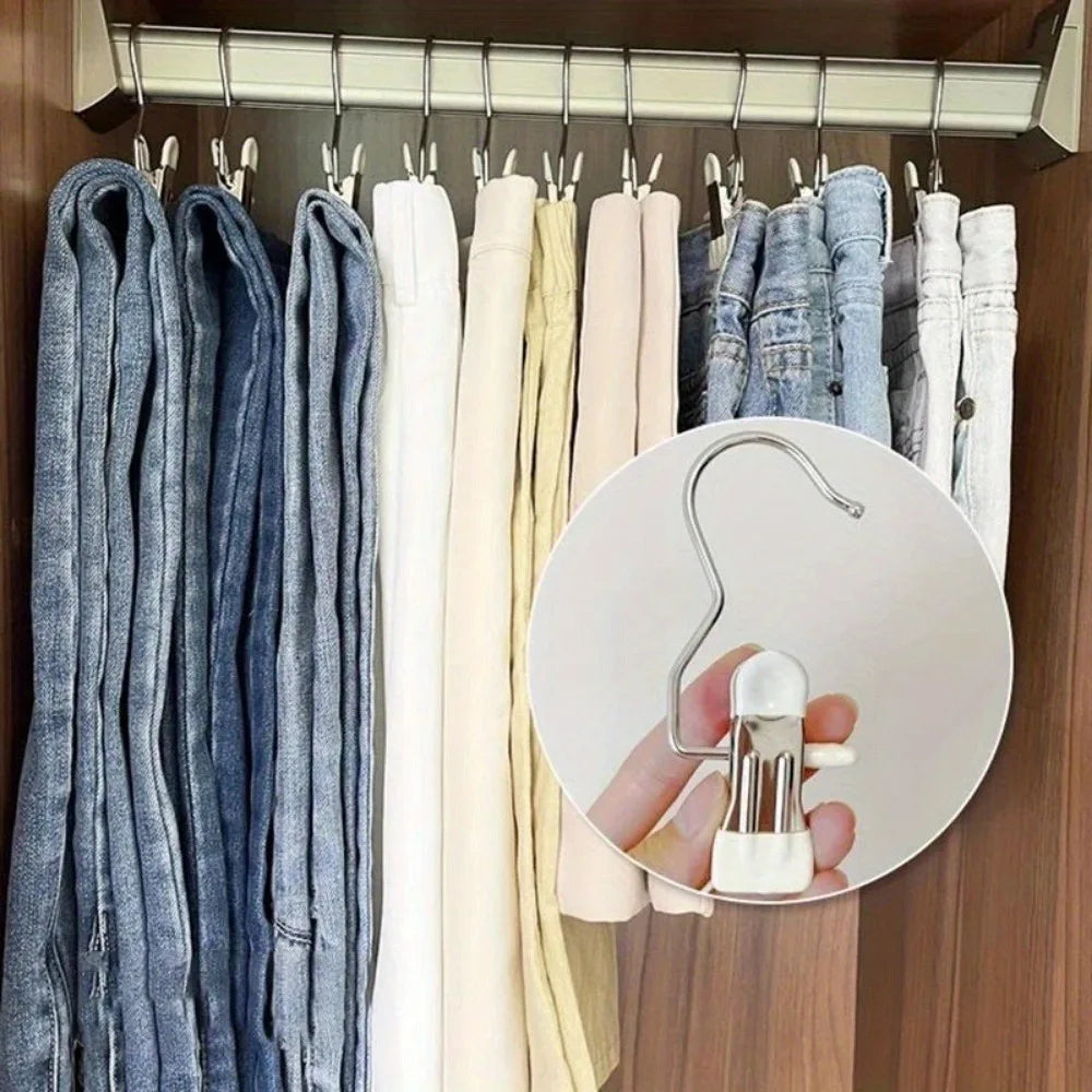 20-Pack Boot Hanger Clips | Laundry Hooks & Clothes Pins