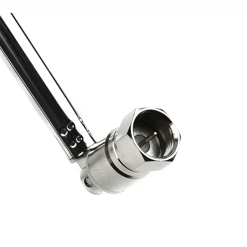 Telescopic DAB FM Radio Aerial Adapter F-Male Connector AV Receiver Mini System Antenna Accessory Peaceful Pleasures Health and Wellness