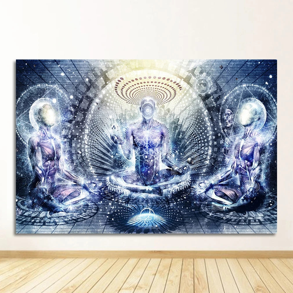 Life Modular Pictures Modern Home Decoration Wall Art Canvas Prints Painting Bedroom Poster Alex Grey Psychedelic Trippy Tree Peaceful Pleasures Health and Wellness 2011-07 20x30cm Unframed