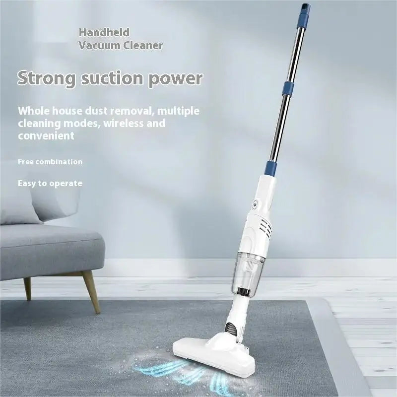 HOMEFISH Portable Handheld Household Vacuum Cleaner Wireless Strong Suction Multi-Function and Car Vacuum Cleaner Peaceful Pleasures Health and Wellness