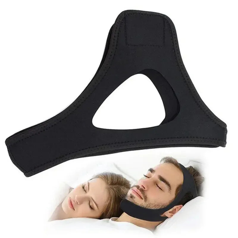 Anti-snoring Band Open Mouth Breathing Corrective Anti-snoring Chin Rest Sleep Open Mouth Rest Peaceful Pleasures Health and Wellness