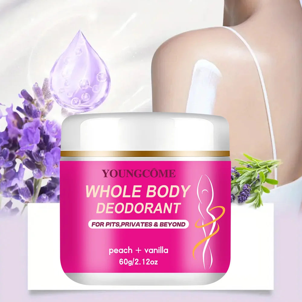 Bad Smell Antiperspirants Lasting Armpit Deodorizer Effective Body Odor Removal Cream Sweat Eliminator Underarm Odor Treatment Peaceful Pleasures Health and Wellness