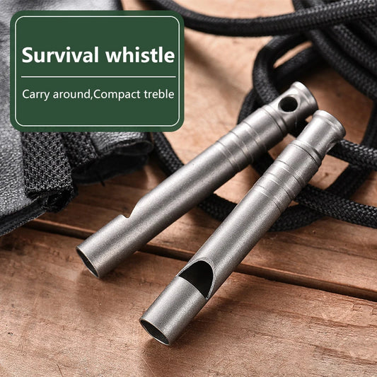 Ultralight Emergency Survival Whistle with Lanyard | Camping Survival Whistle Peaceful Pleasures Health and Wellness
