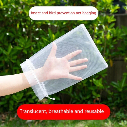 Grape and Fruit Protection Netting Bags, 50pcs, Anti-Bird Garden Tools, Agricultural Pest Control Bag Peaceful Pleasures Health and Wellness