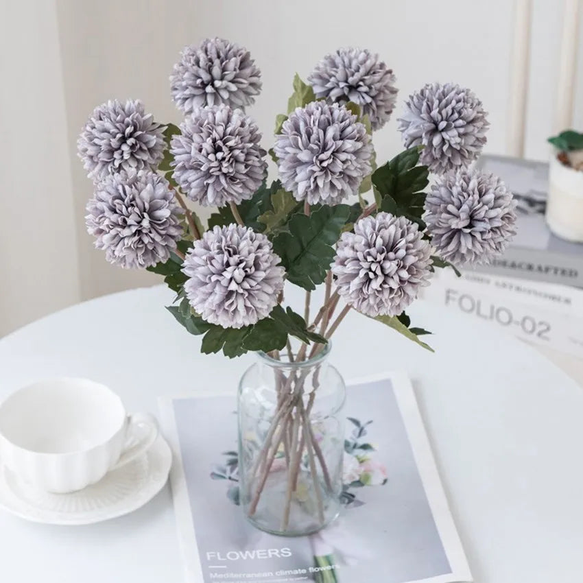 Artificial Silk Chrysanthemum Flowers – Wedding & Home Decor