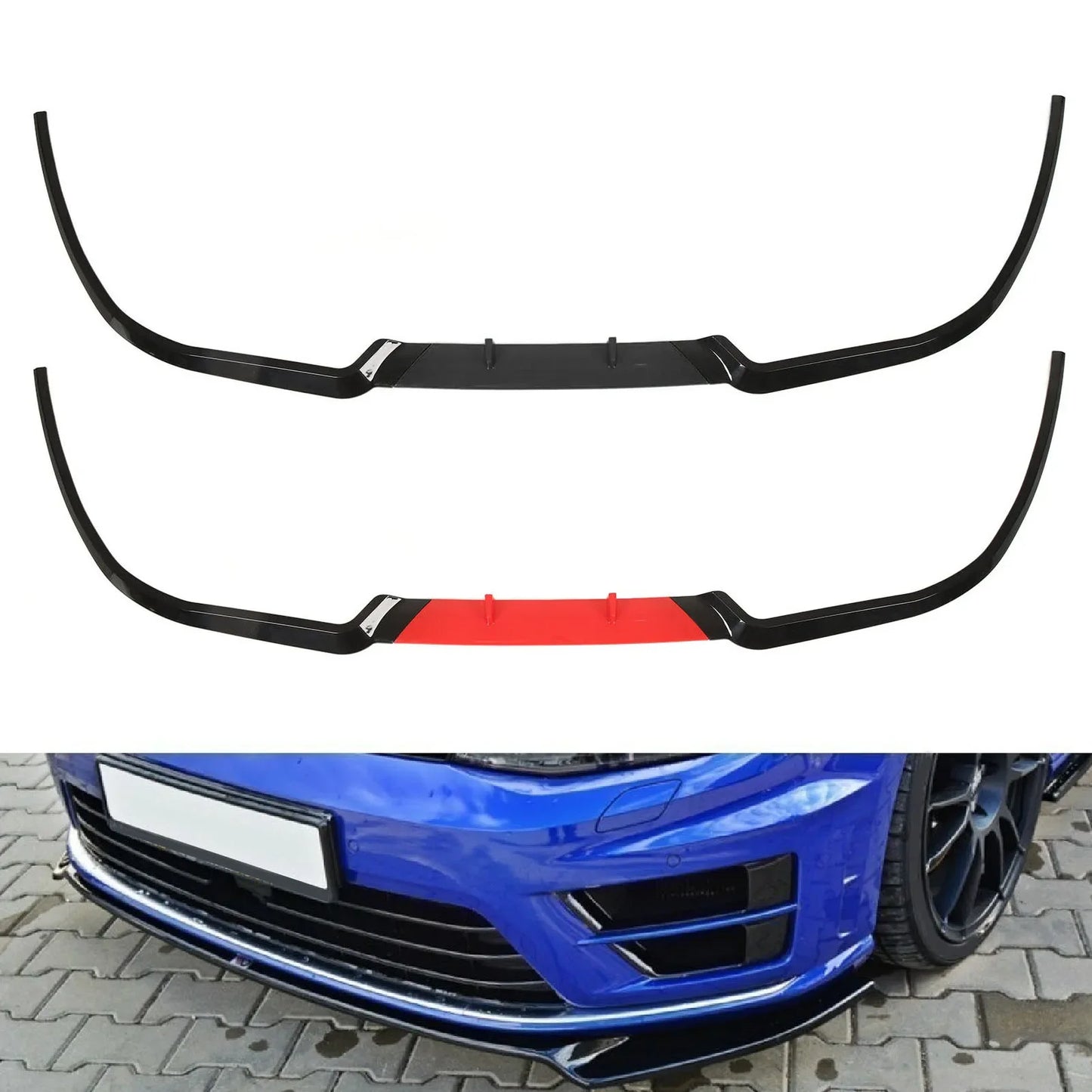 Front Bumper Lip Impact Resistant Separator Replacement Seat Leon