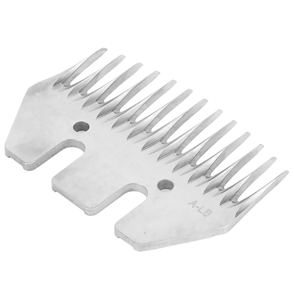 Goat Shear Blade Stainless Steel Sheep Clippers Blade High Hardness Cutting Shearing Cutter Replacement Shearing Cutting Blade Peaceful Pleasures Health and Wellness