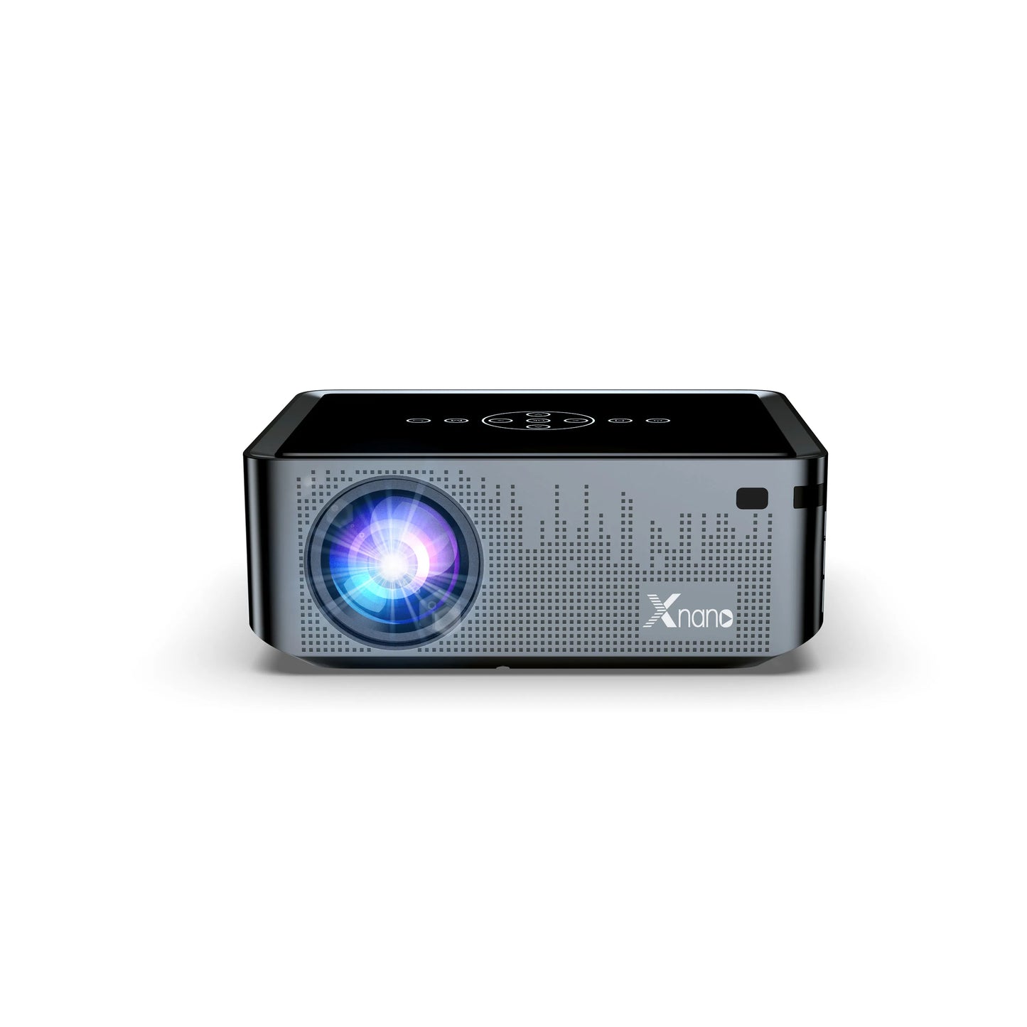 Xnano Smart Projector 8K Voice Control 1920*1080 Android 13 Dual Wifi BT5.0 Dolby Sound Home Outdoor Theater Cinema Projectors Peaceful Pleasures Health and Wellness Grey AU Plug