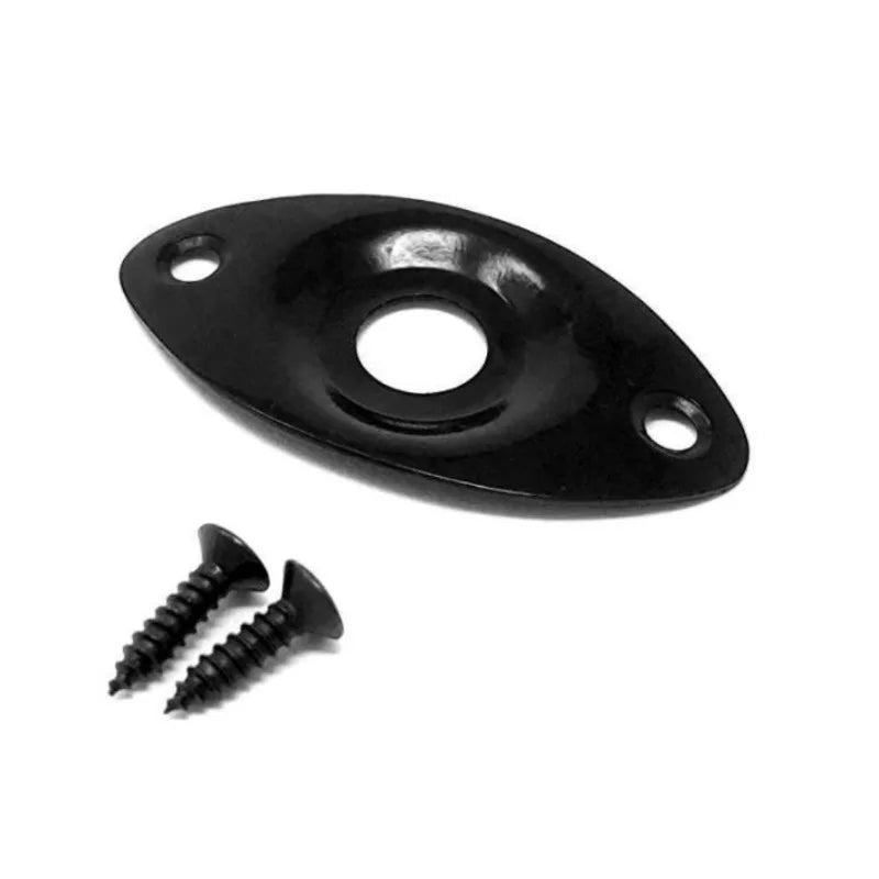 Electric Guitar Bass DIY Accessories Cat Eye Jack Iron Sheet Socket