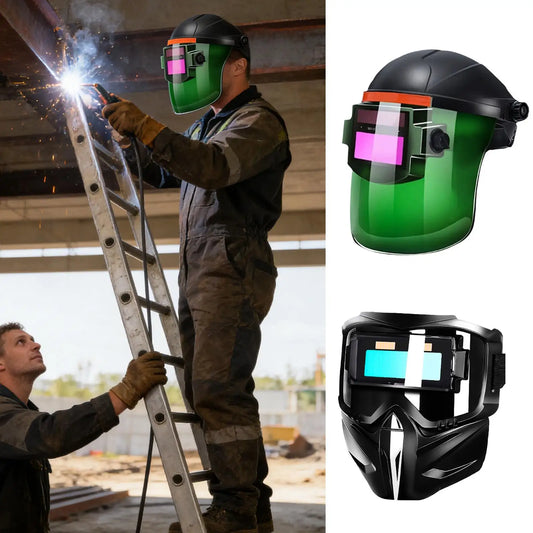 Auto Darkening Welding Helmet | True Color Face Protection Auto Darkening Helmet Peaceful Pleasures Health and Wellness