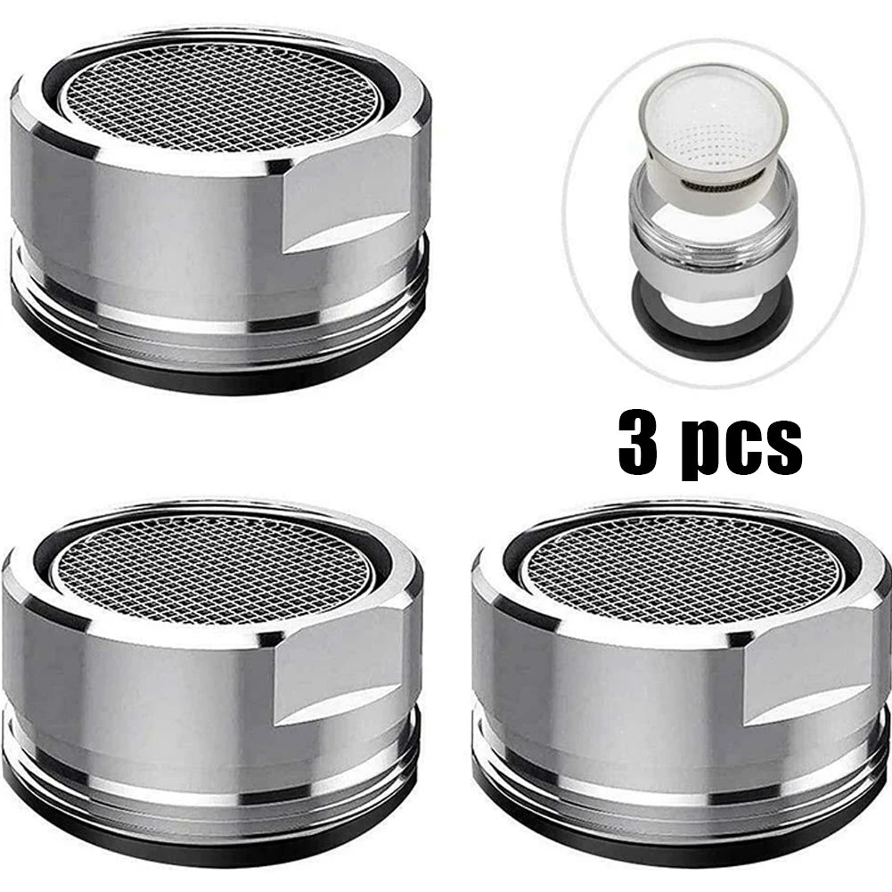 3 Brass Water Saving Faucet Tap Aerator M24 Thread Bathroom Bubbler