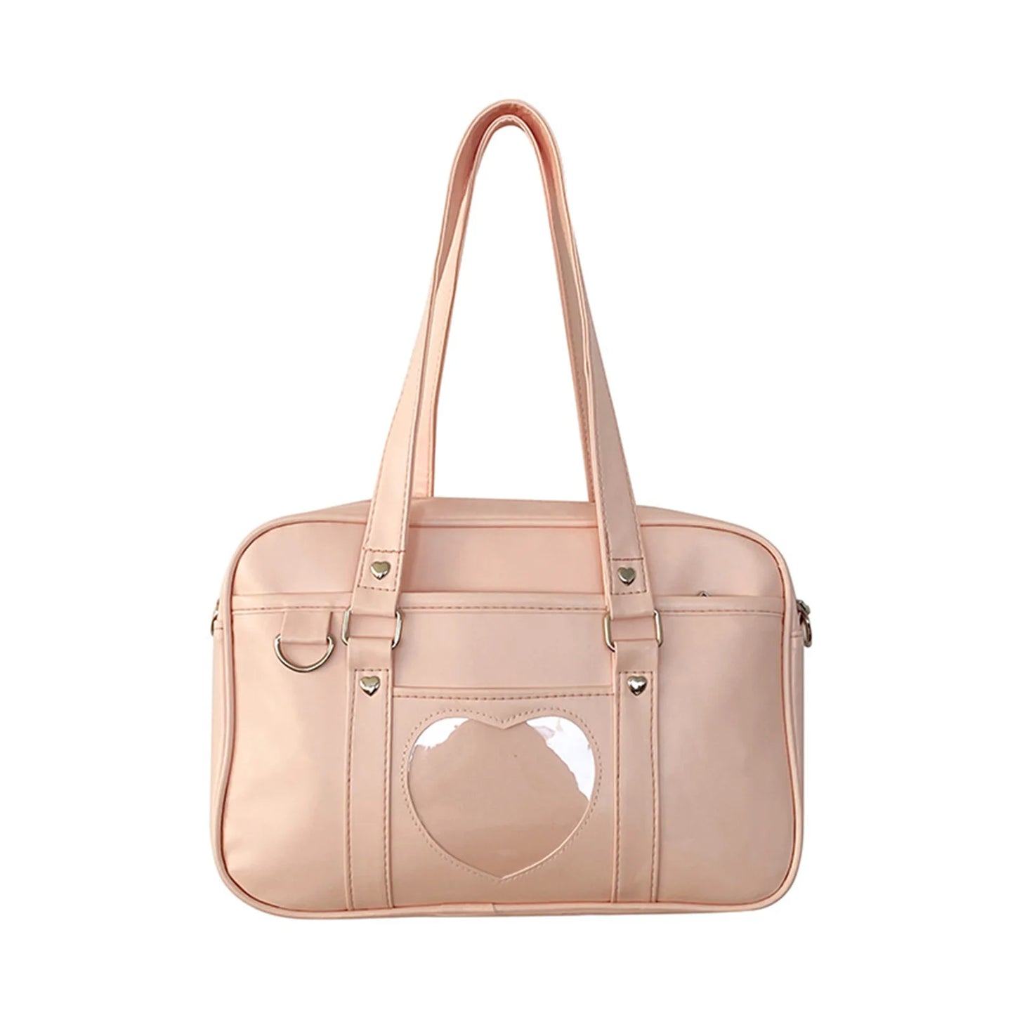 Heart Cross-Body Tote Bag for Teen Girls | Cute Shoulder Bag