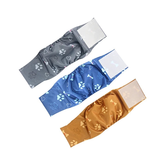 Washable Reusable Pet Diapers for Puppies & Kittens Washable Pet Diaper Peaceful Pleasures Health and Wellness