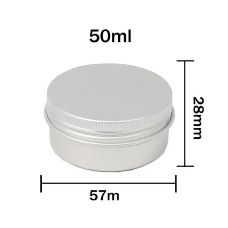 5- Multi Specification Threaded Circular Aluminum Box Metal Sub