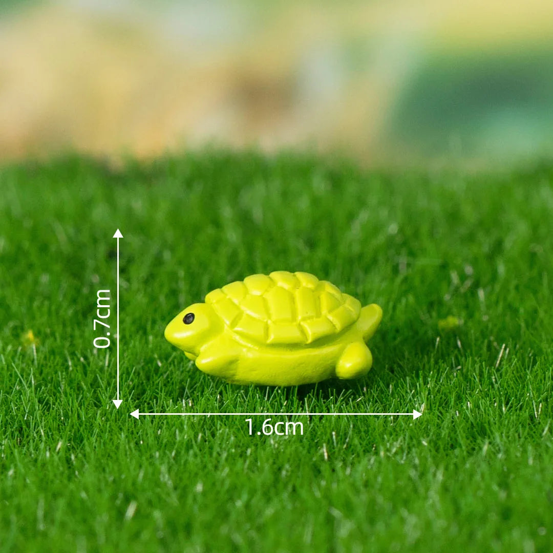 1Pcs Rabbit Squirrel Elephant Fox Sheep Duck Pig Cat Frog Snake Figurine Miniature Fairy Garden Decoration Accessories decoração Peaceful Pleasures Health and Wellness 13