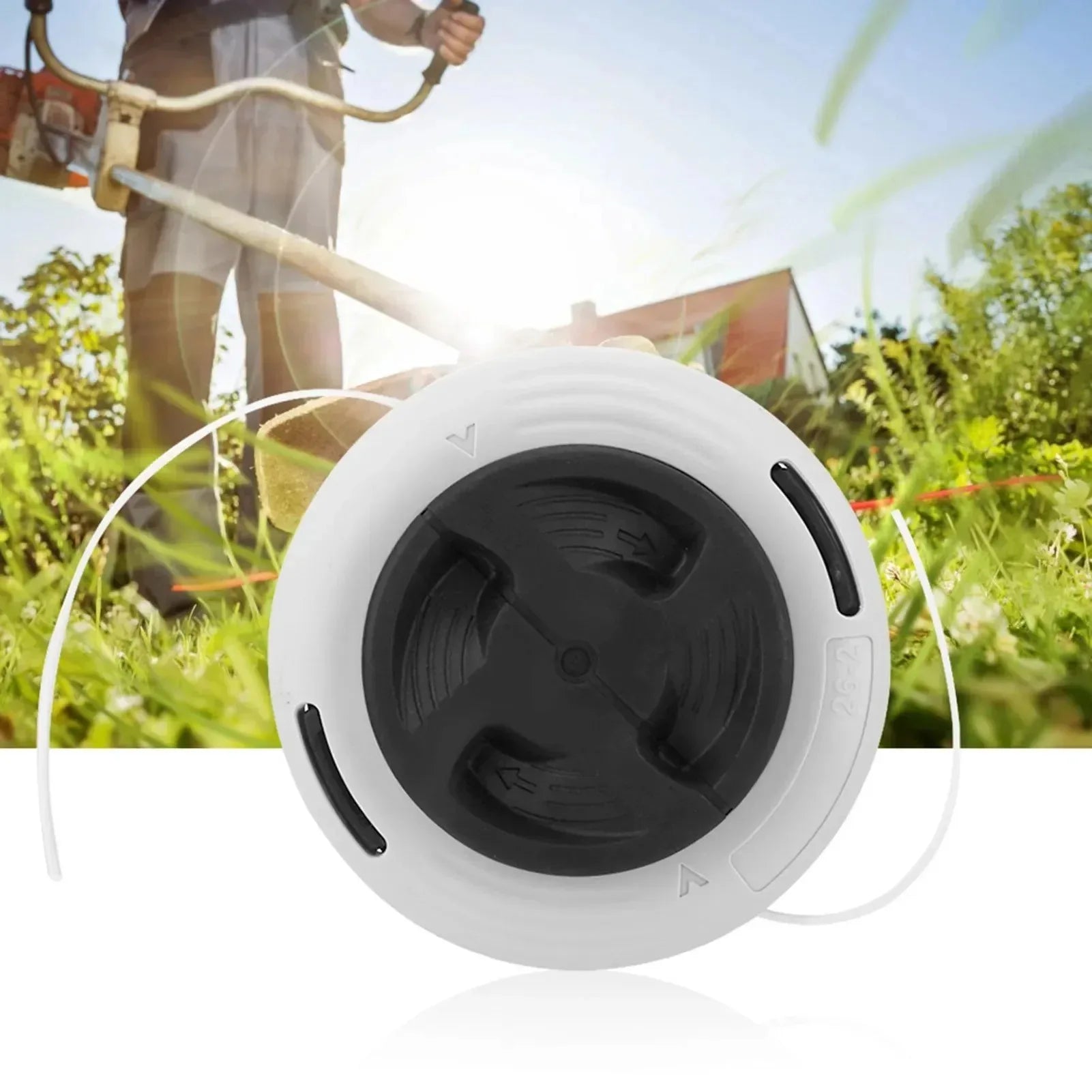 Replacement M10x1 Trimmer Head for Stihl FS55 FS130 FS250 AutoCut C26-2 Brush Cutter Grass Trimmer Accessories Peaceful Pleasures Health and Wellness