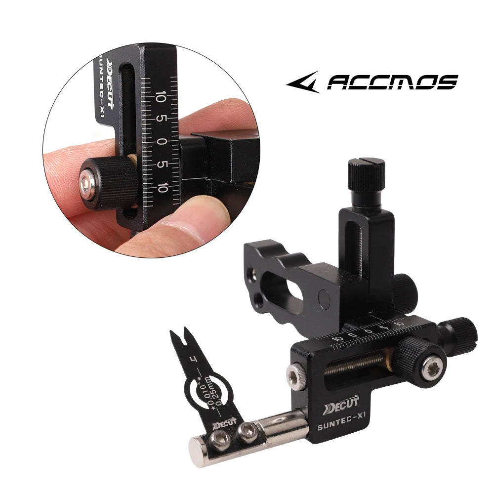 Decut Compound Bow Arrow Rest RH LH Adjustable Metal Designed