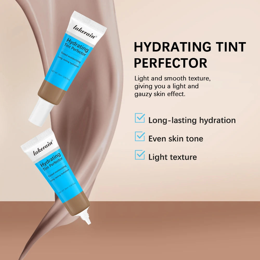 Strong Coverage Tinted Hydrator Cream Lightweight Concealer Even Skin Tone Semi-matte Finish Natural Moisturizes Face Cosmetics Peaceful Pleasures Health and Wellness