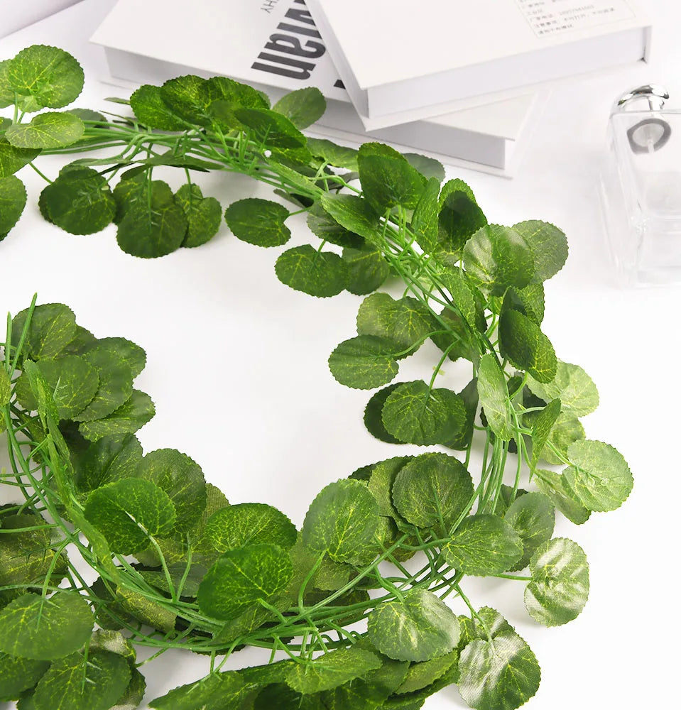 2.1M Artificial Ivy Garland – Silk Vine Leaf Wedding Home Decor