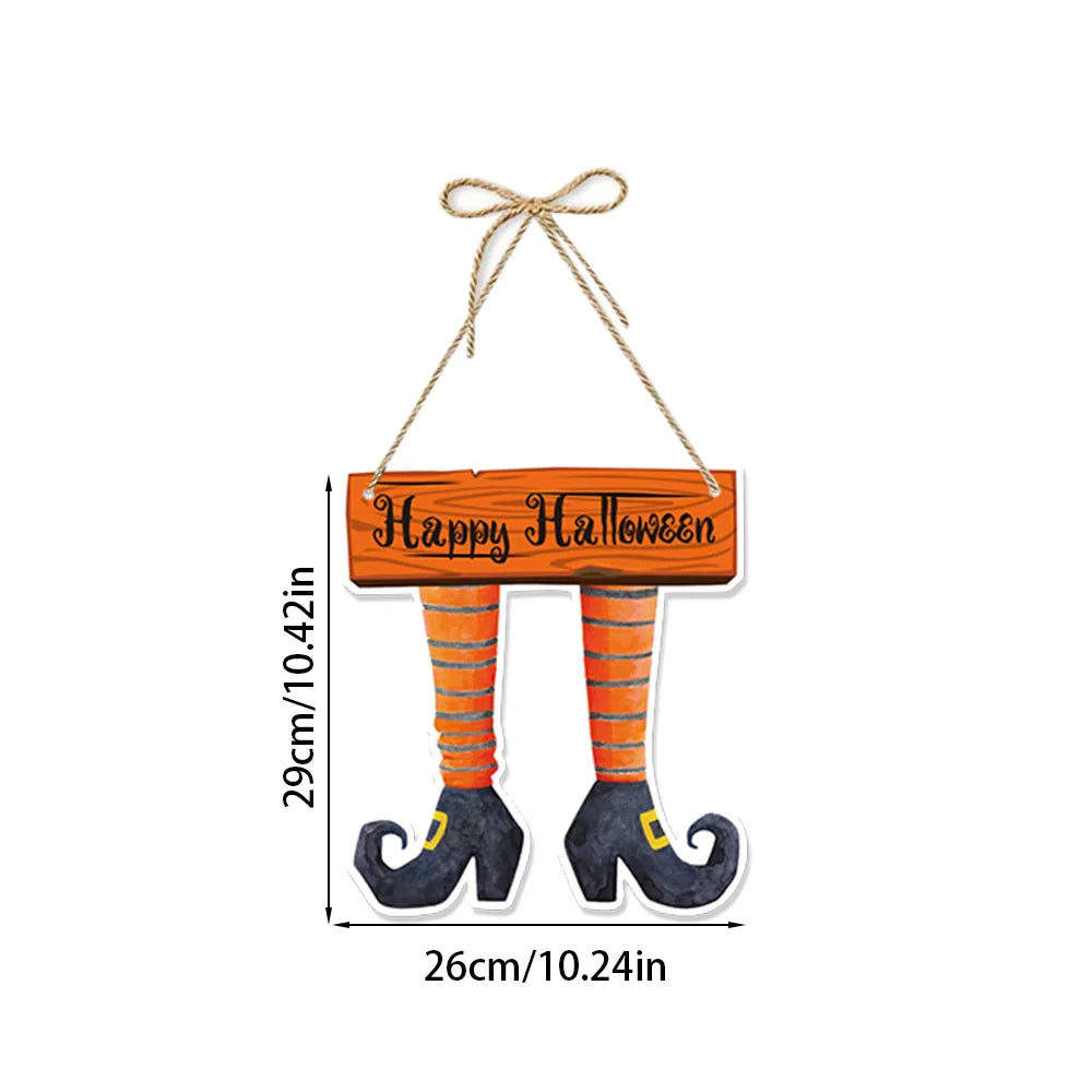 Halloween Spooky Castle Paper Door Hanging Decoration