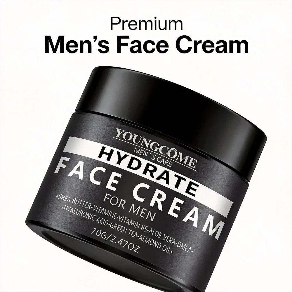 Men's Shea Butter Face Cream – Vitamin B5 & Hyaluronic Acid