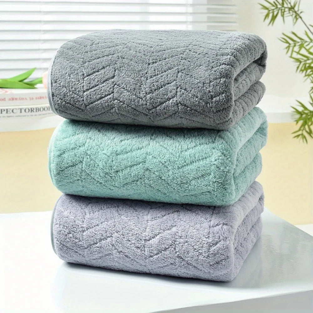 Large Bath Towel – Quick-Dry, Ultra-Soft & Absorbent Bath Towel Peaceful Pleasures Health and Wellness