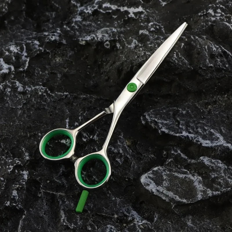 Hairdressing Scissors Stainless Steel Professional Hairdressing Scissors Cutting Thinning Scissors Barber Shear Home Salon Peaceful Pleasures Health and Wellness