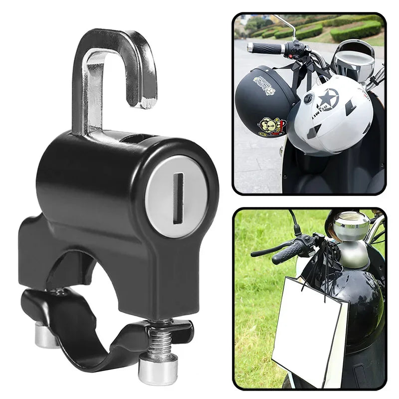Multifunctional Lock Head Electric Bike Helmet Anti-theft Fixing