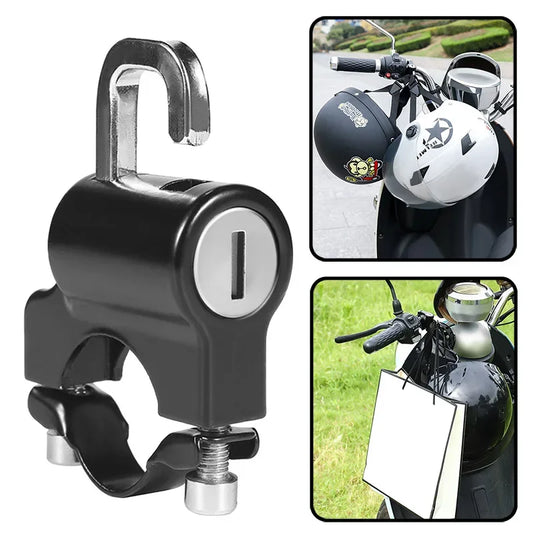 Multifunctional Lock Head Electric Bike Helmet Anti-theft Fixing Peaceful Pleasures Health and Wellness Default Title