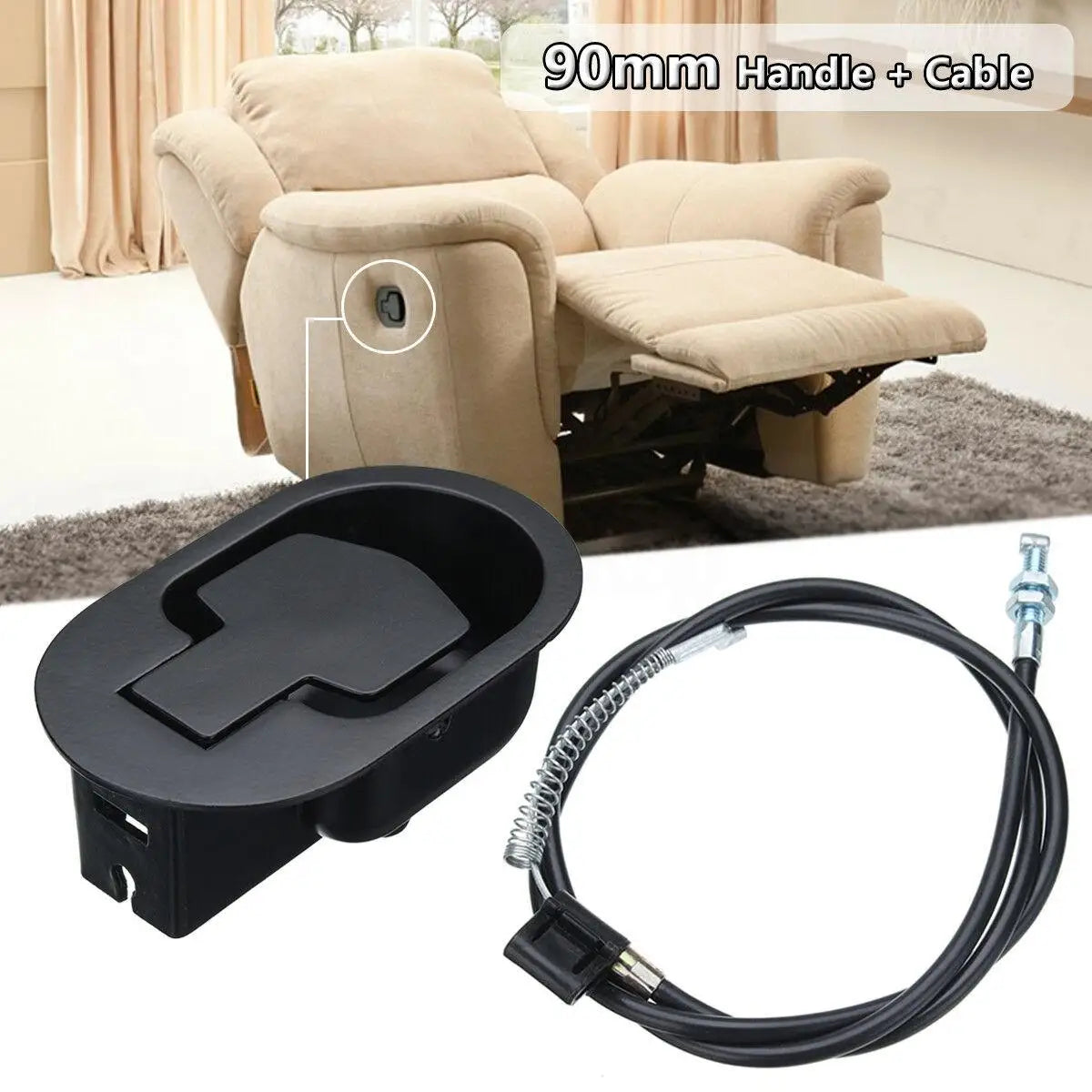 Universal Recliner Release Lever & Cable Replacement Handle