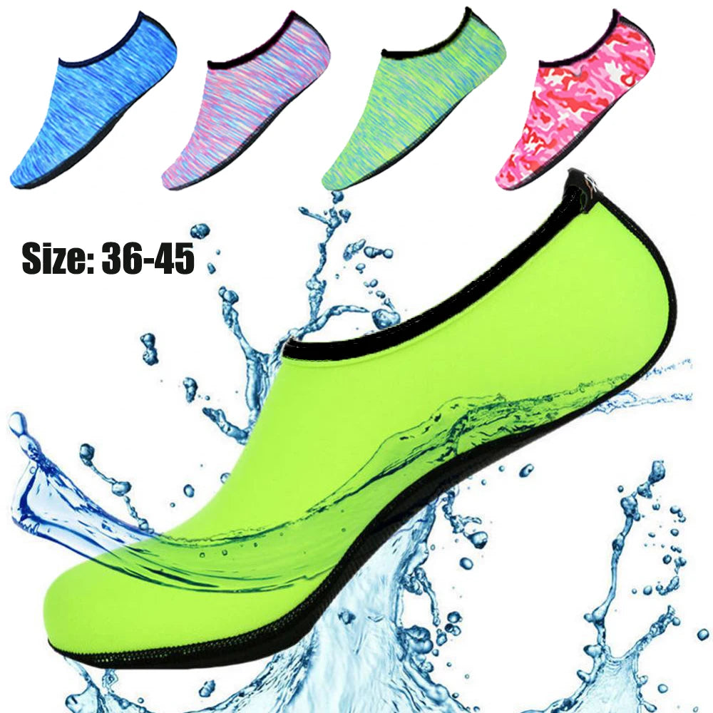 Quick-Dry Water Socks | Non-Slip Unisex Beach Swim Shoes
