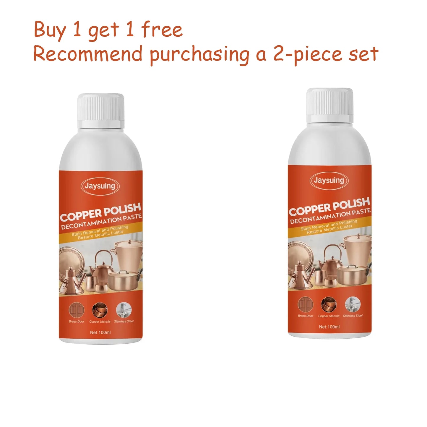 Copper & Brass Polish Paste – Rust & Tarnish Remover | Jaysuing