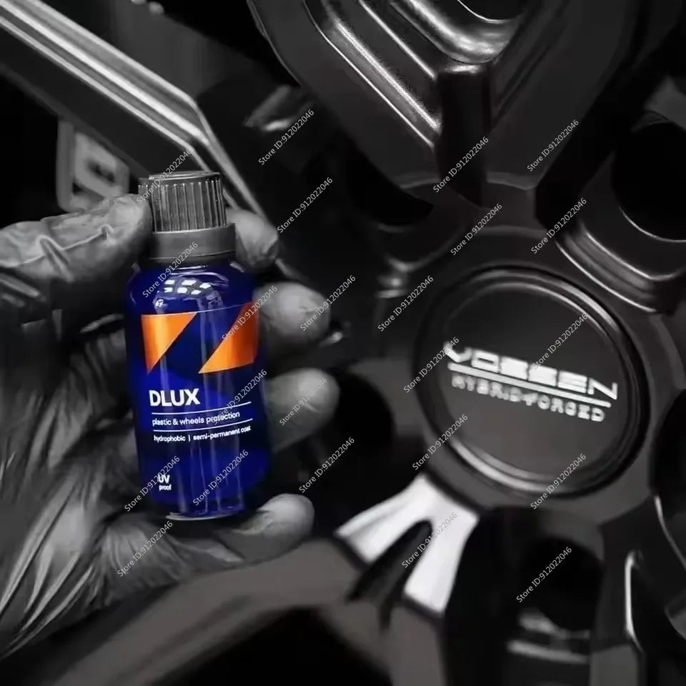 CAR CQUARTZ DLUX Wheel Trim Coat 50mL Ceramic Coating UV Protection for Wheels Exterior Plastics Rubber Metals Peaceful Pleasures Health and Wellness