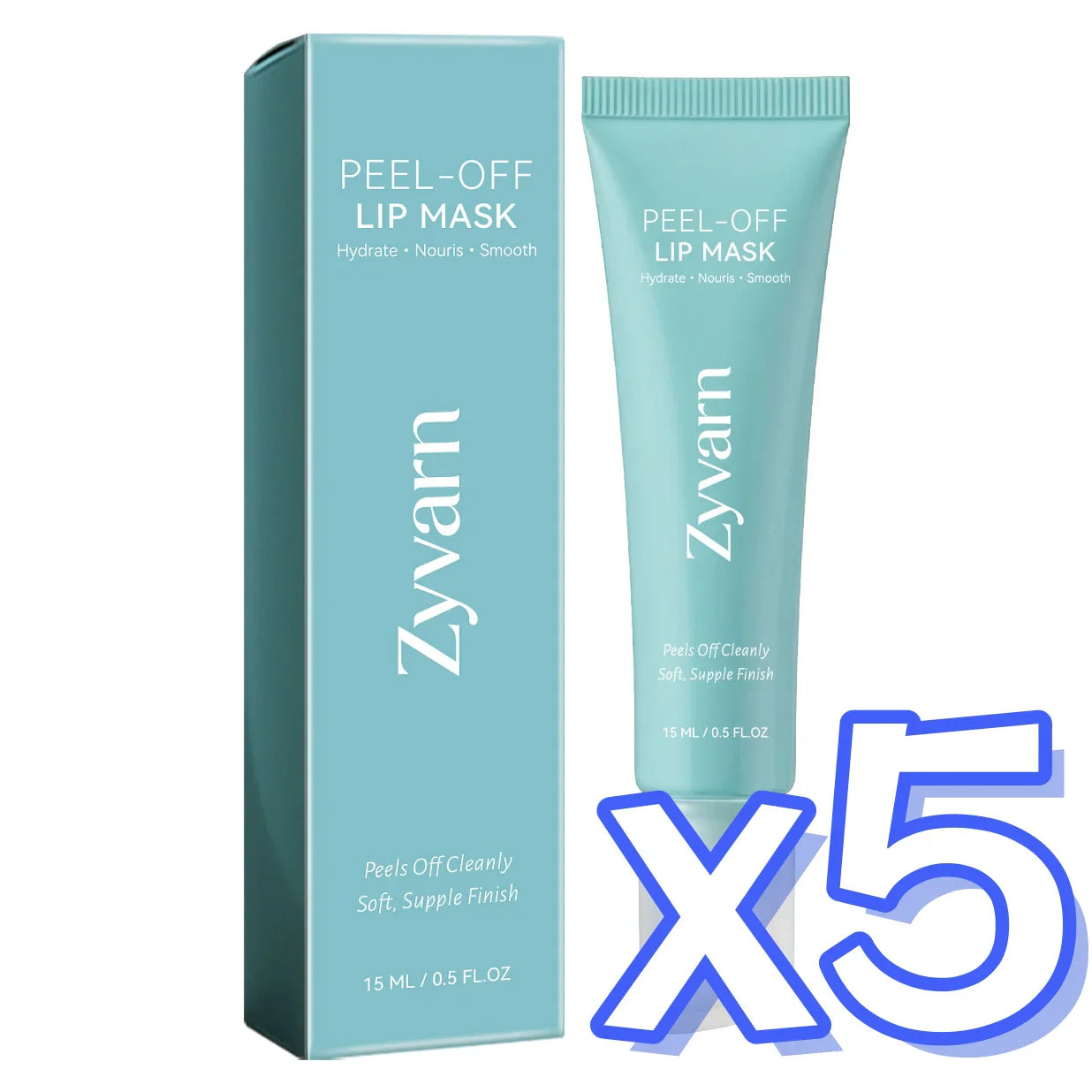 ZYVARN Hydrating Peel-Off Lip Mask – Exfoliate & Repair